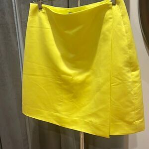 J. Crew NWT wrap satin like skirt